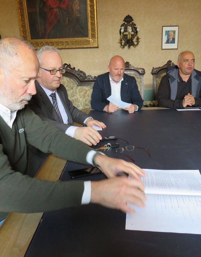 Firmato l'accordo Terre di Sacra