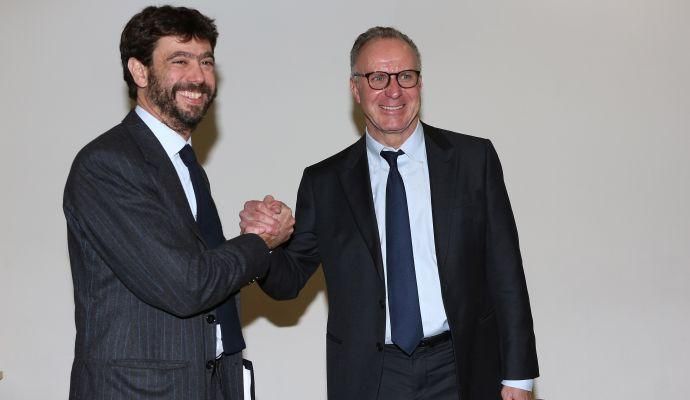 Agnelli e Rummenigge