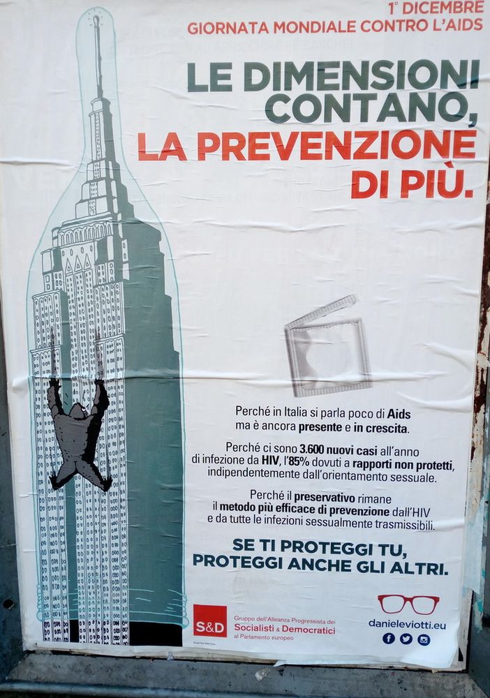 &quot;Le dimensioni contano, la prevenzioni di più&quot;: l'europarlamentare Viotti contro l'Aids