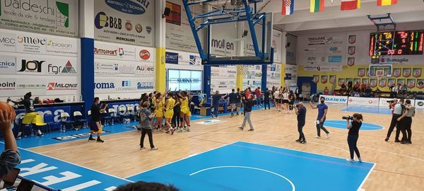 debutto serie A1 al palaeinaudi