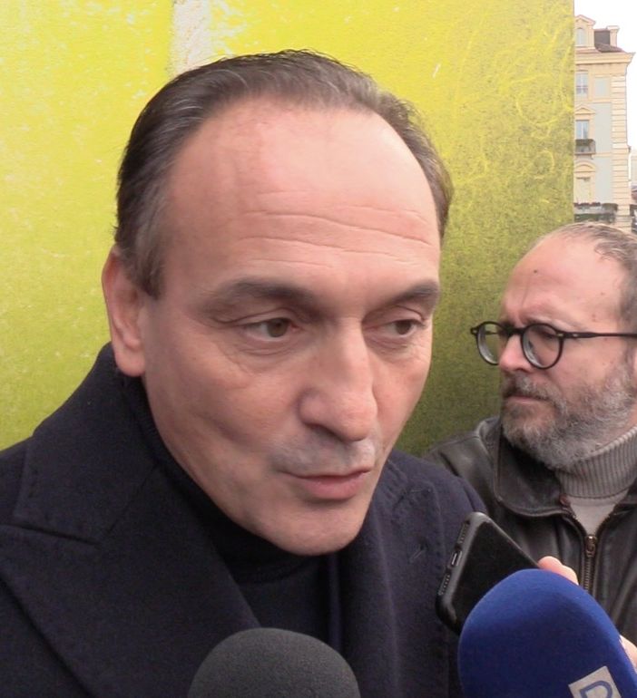 Il governatore Alberto Cirio