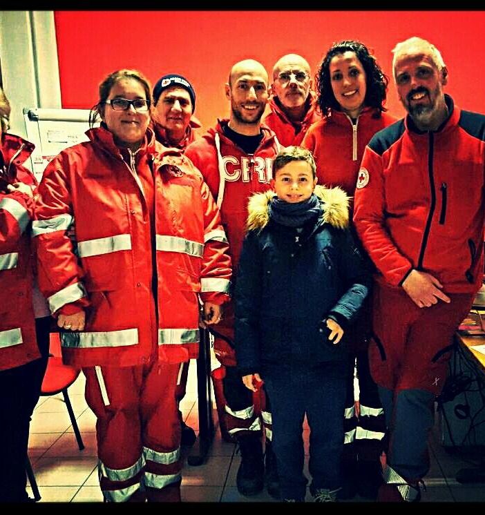 Foto pubblicata sul profilo facebook della &quot;Croce Rossa di Susa&quot;