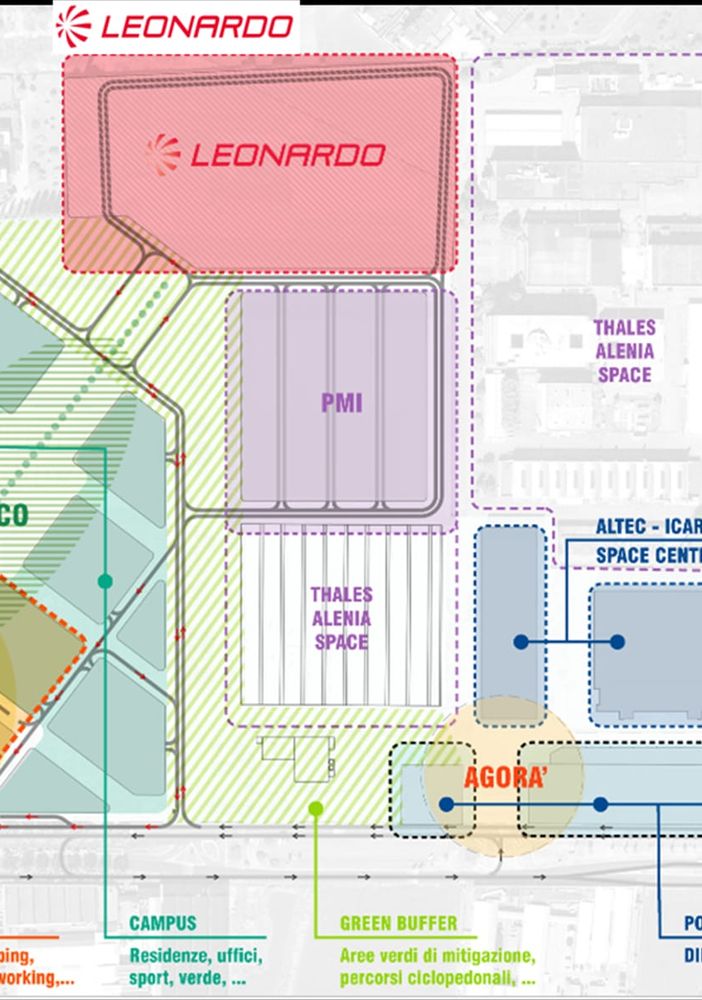 Torino si regala un'altra Città: in corso Marche nasce quella dell'Aerospazio: &quot;Rinasce un pezzo di area urbana&quot;