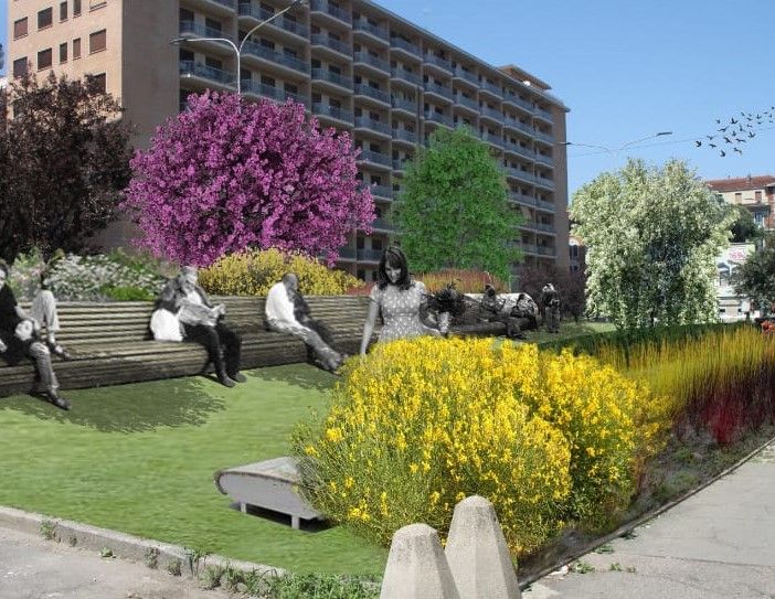 Più verde in corso Bramante e via Madama Cristina per ricucire il territorio urbano
