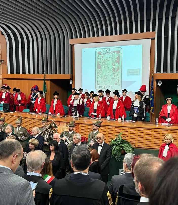 Inaugurato l'anno giudiziario 2025