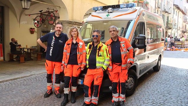 Giro d'Italia: ambulanze e 300 volontari Anpas impegnati nelle tappe piemontesi