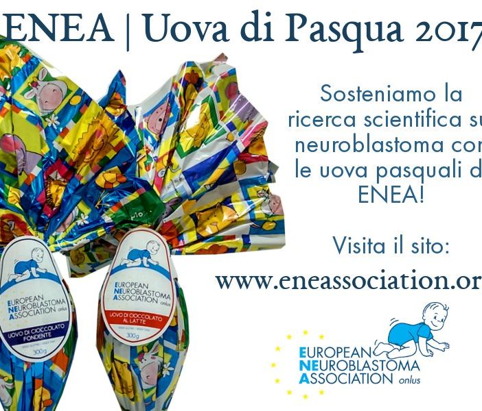 ENEA onlus sostiene la ricerca sul neuroblastoma con le uova pasquali di beneficenza