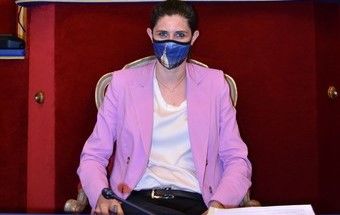Chiara Appendino in Sala Rossa - foto di repertorio