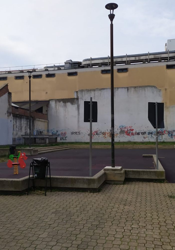 La nuova area gioco di Borgo Rossini, progetto