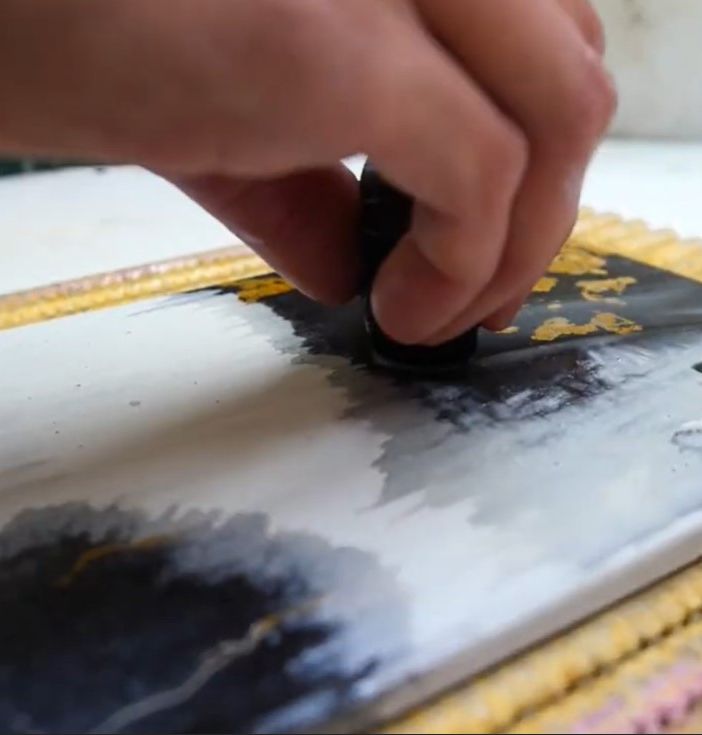 artigiano al lavoro