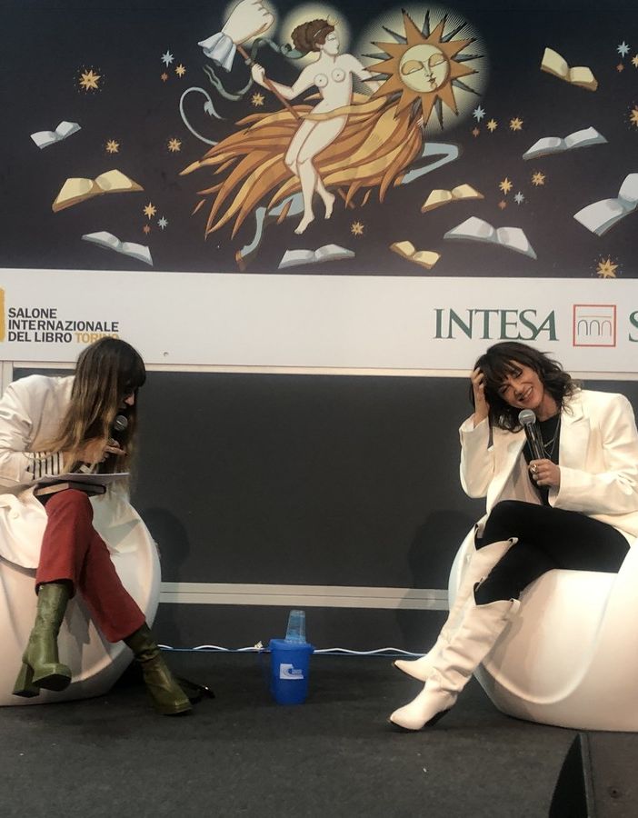 Asia Argento al Salone del Libro