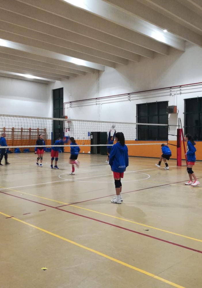 allenamenti in una palestra di Nichelino