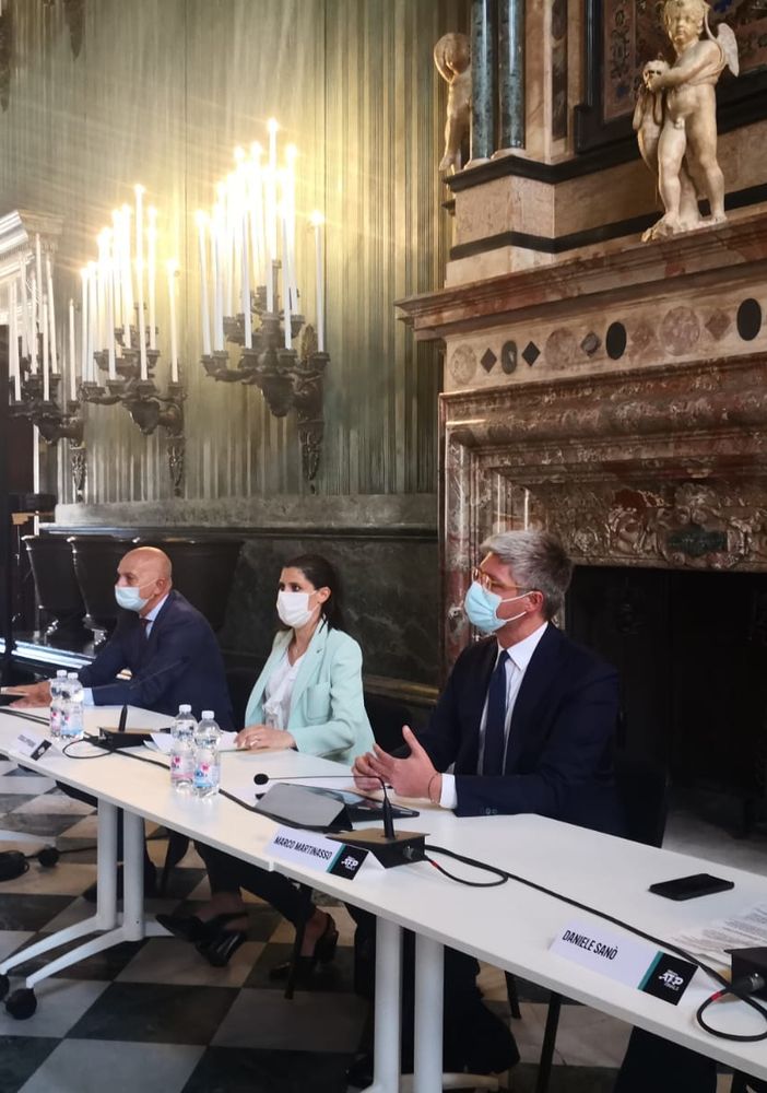 presentazione Atp Finals 12 luglio