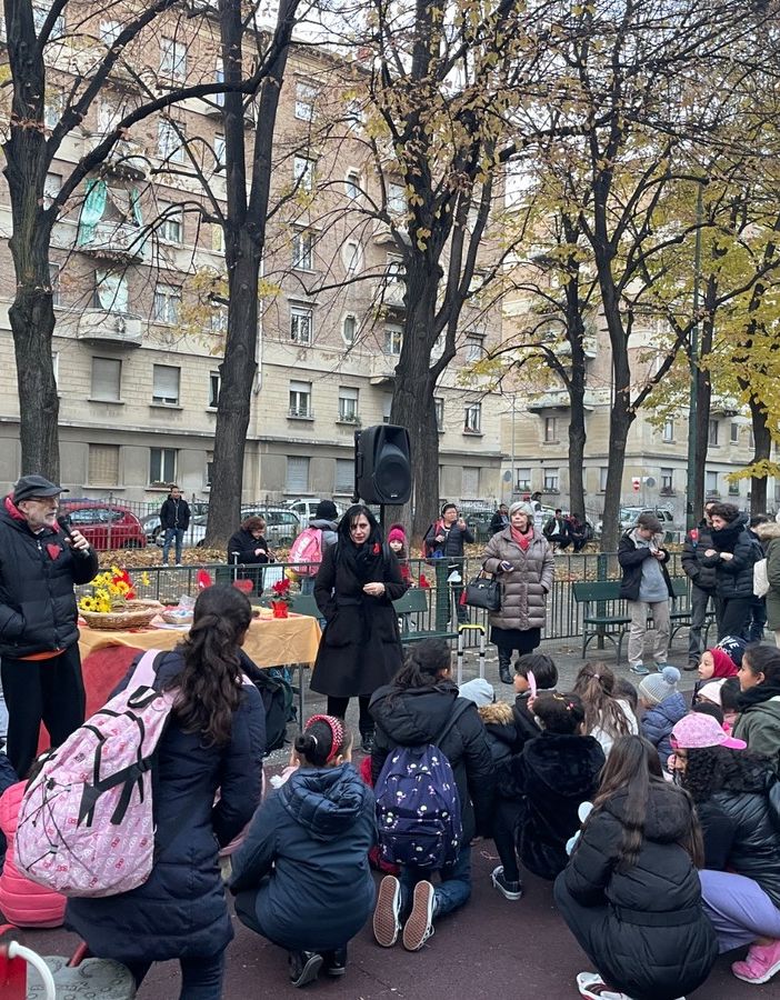 aurora contro violenza sulle donne