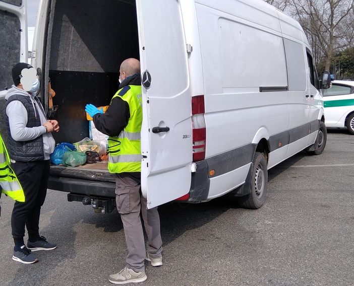autocarro multato dalla Municipale