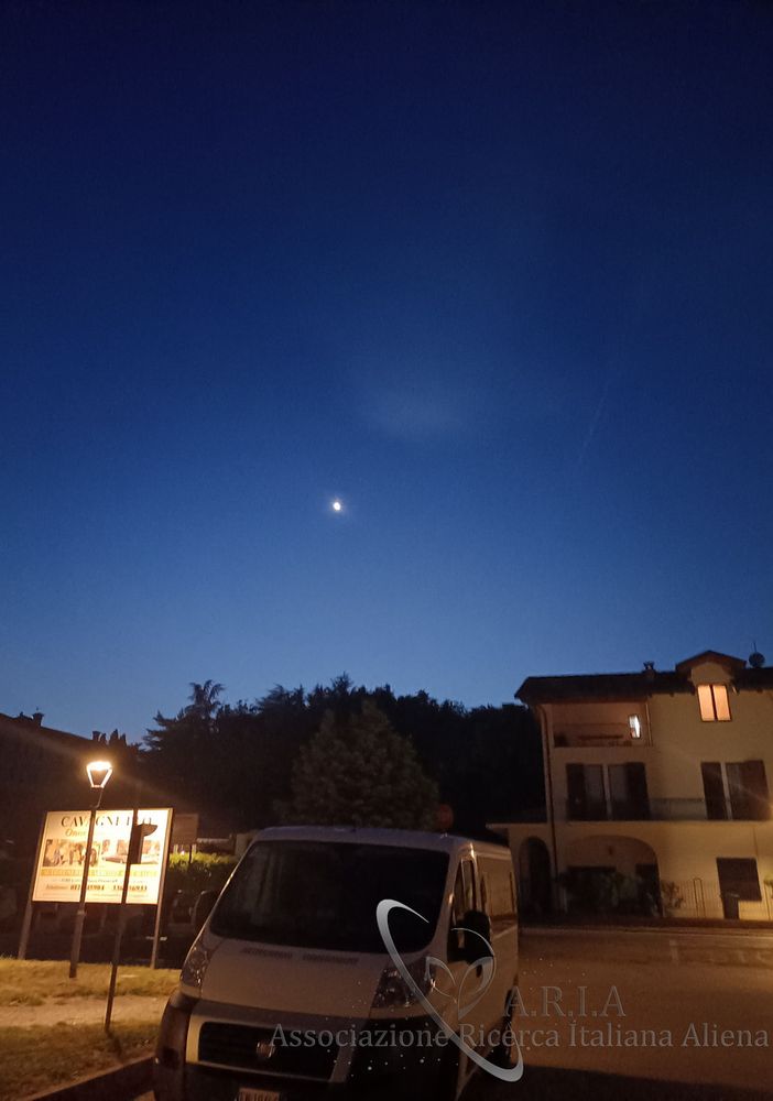 luce nel cielo