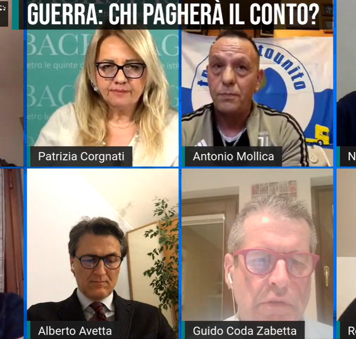 Backstage. Guerra: chi pagherà il conto? Abbiamo toccato l'argomento con molti ospiti (Video)