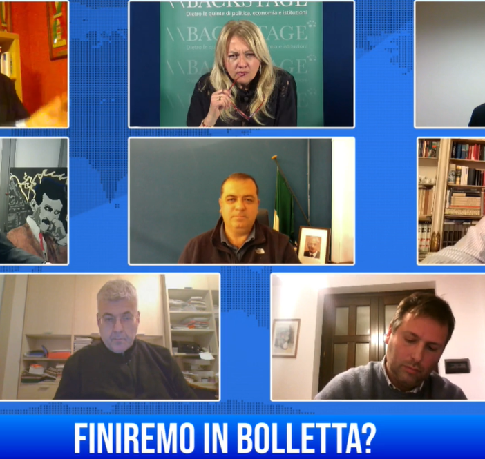 Backstage. Aumenti dei prezzi delle materie prime, aumento del prezzo dell'energia, aumento dell'inflazione: finiremo in bolletta? (Video)
