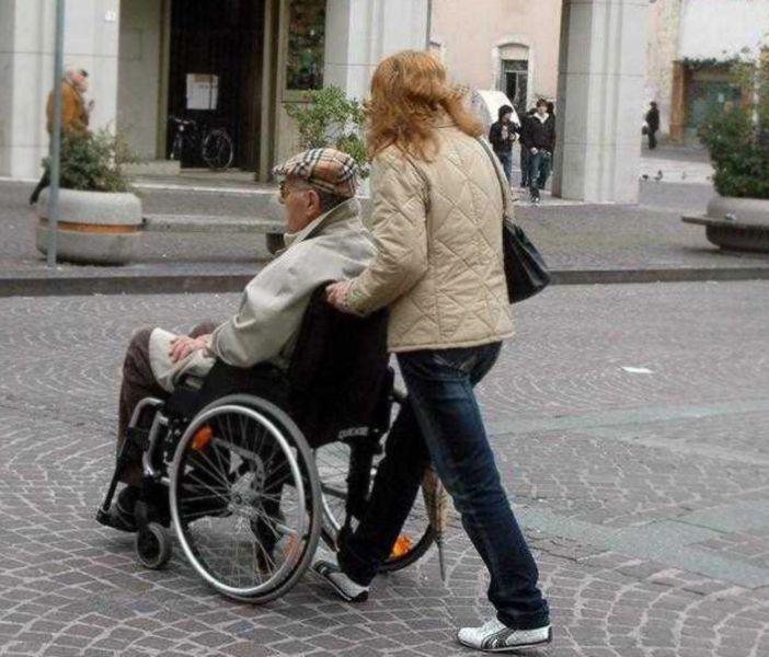 caregiver - foto d'archivio