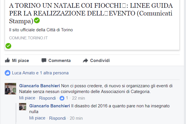 Natale coi fiocchi, ma i commercianti storcono già il naso