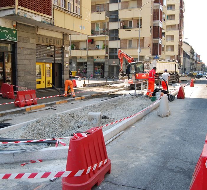 Aurora, nuove banchine Gtt rialzate in Corso Vercelli