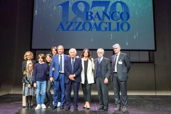 Il Banco Azzoaglio di Ceva ha festeggiato i 140 anni con un grande evento allo &quot;Spazio Nuvola Lavazza&quot; di Torino