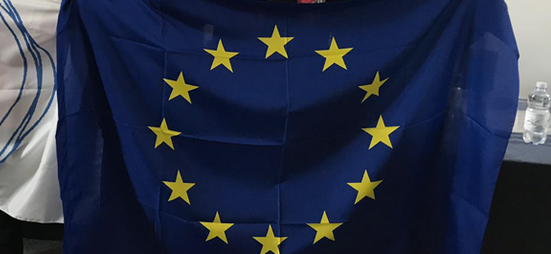 bandiera dell'europa