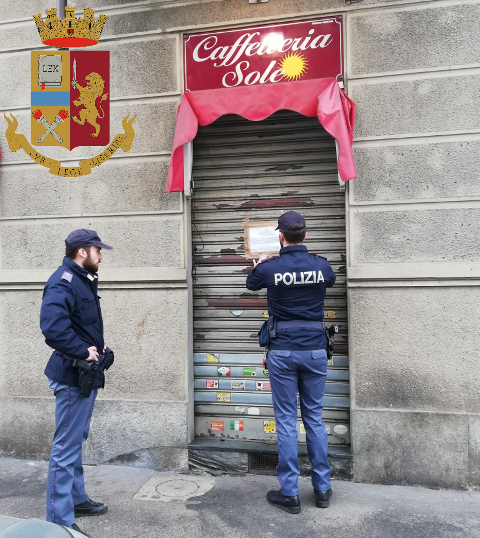 Spaccio al bar Sole: sospesa la licenza per 15 giorni
