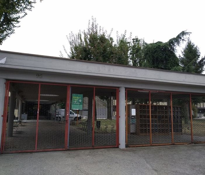 Ingresso della Biblioteca Carluccio