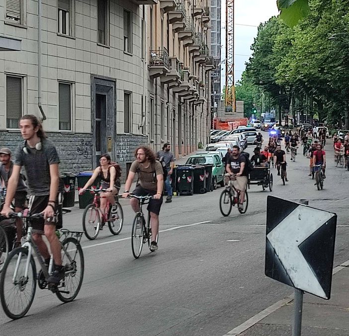 persone in bicicletta