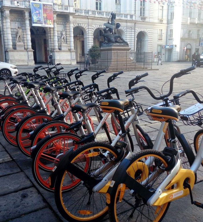 Bike sharing free floating, la giunta comunale approva le linee guida