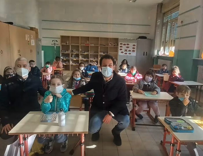 bimba ucraina a scuola moncalieri