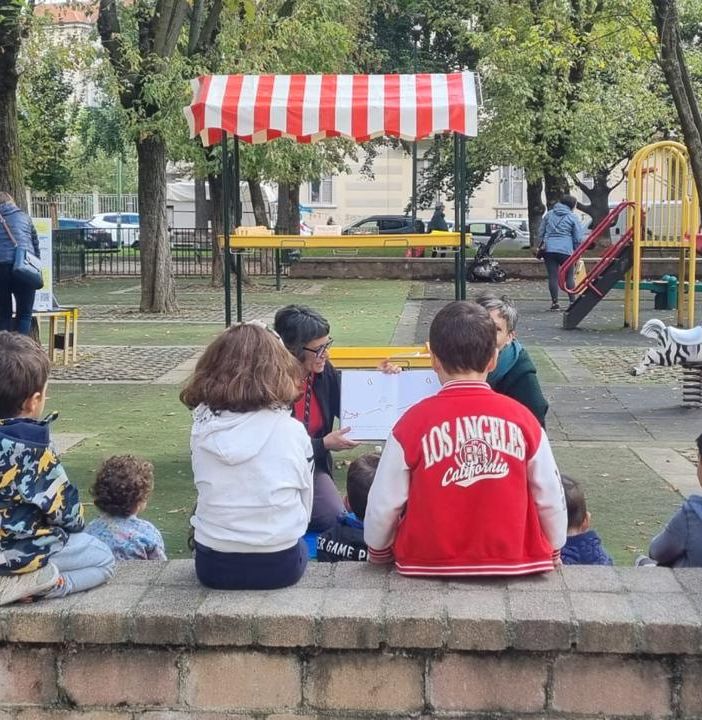 bimbi ai giardini