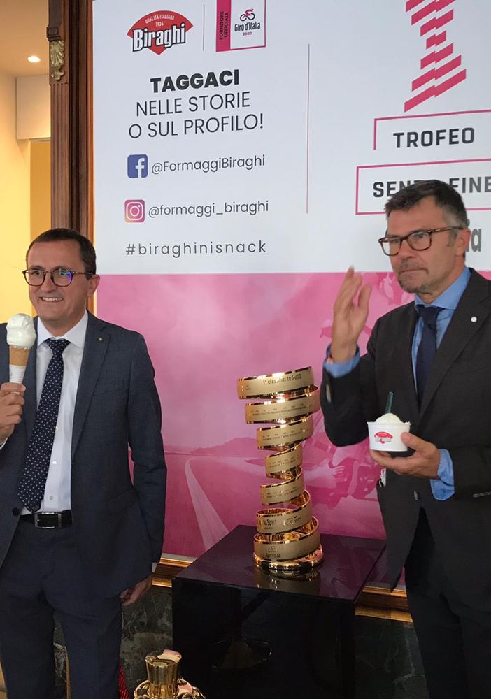 Biraghi fornitore ufficiale del Giro d'Italia: &quot;Il nostro è un matrimonio naturale&quot; [VIDEO]