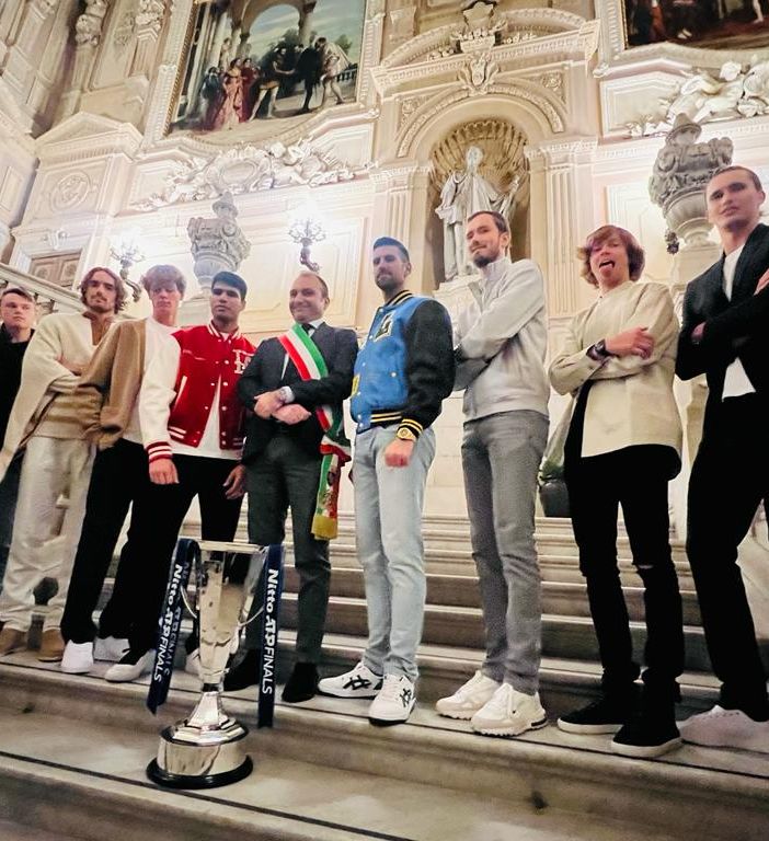 blue carpet atp finals 2023