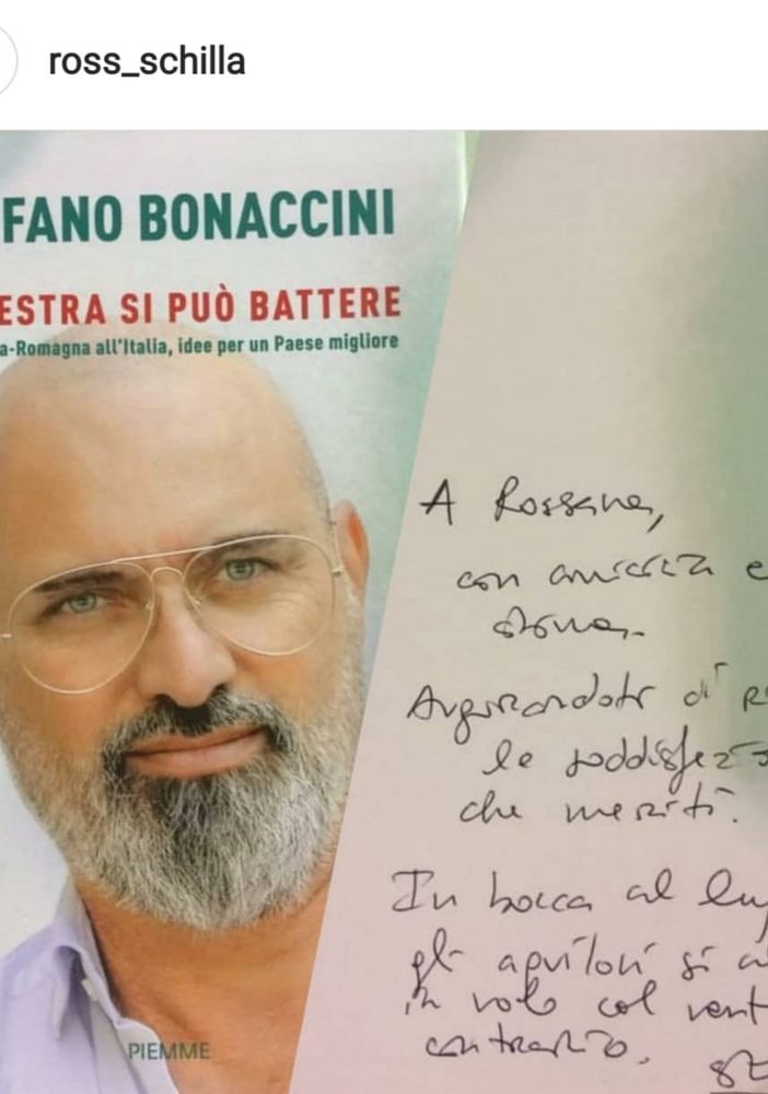 Venaria, Schillaci &quot;incassa&quot; gli auguri via Facebook dal governatore Bonaccini
