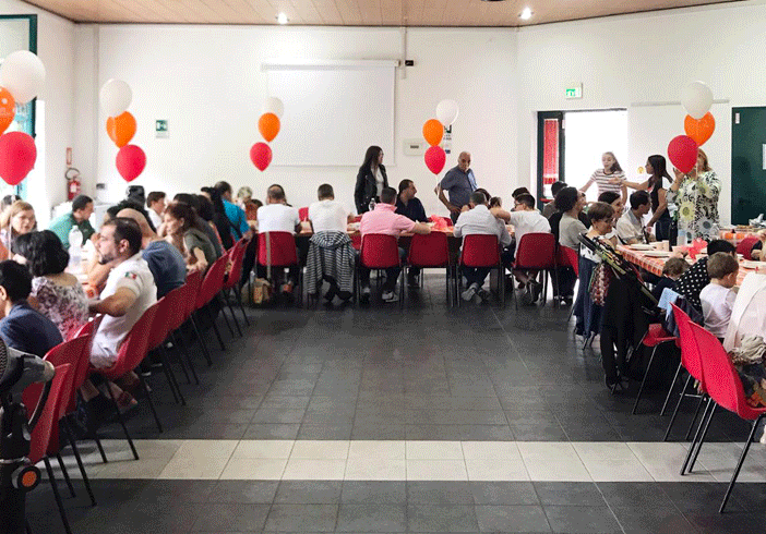 Il pranzo del gruppo &quot;Io compro in Borgo Vittoria&quot;