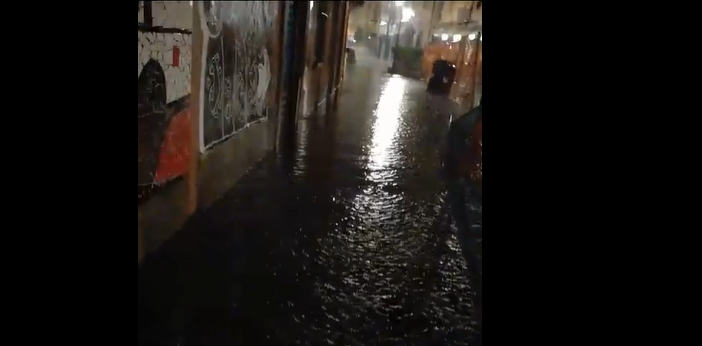 Borgo Dora allagato