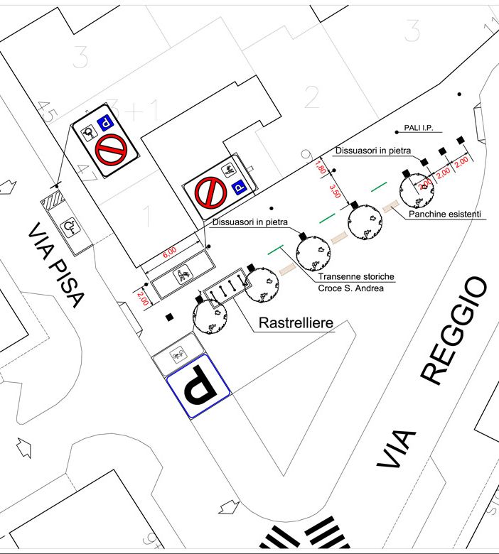 Borgo Rossini, la “piazzetta” contesa alle auto