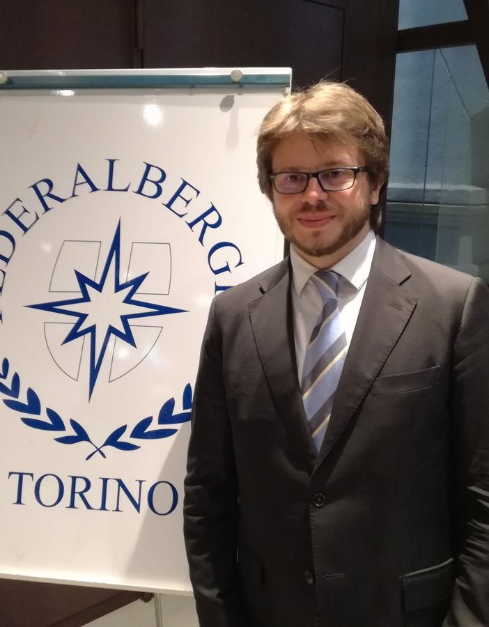 Fabio Borio, presidente di Federalberghi Torino