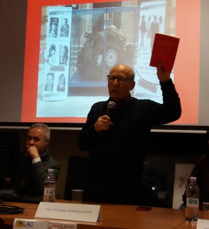 Salvatore Borsellino a Torino: “Per le elezioni, spero in un sovvertimento dell'ordine attuale”