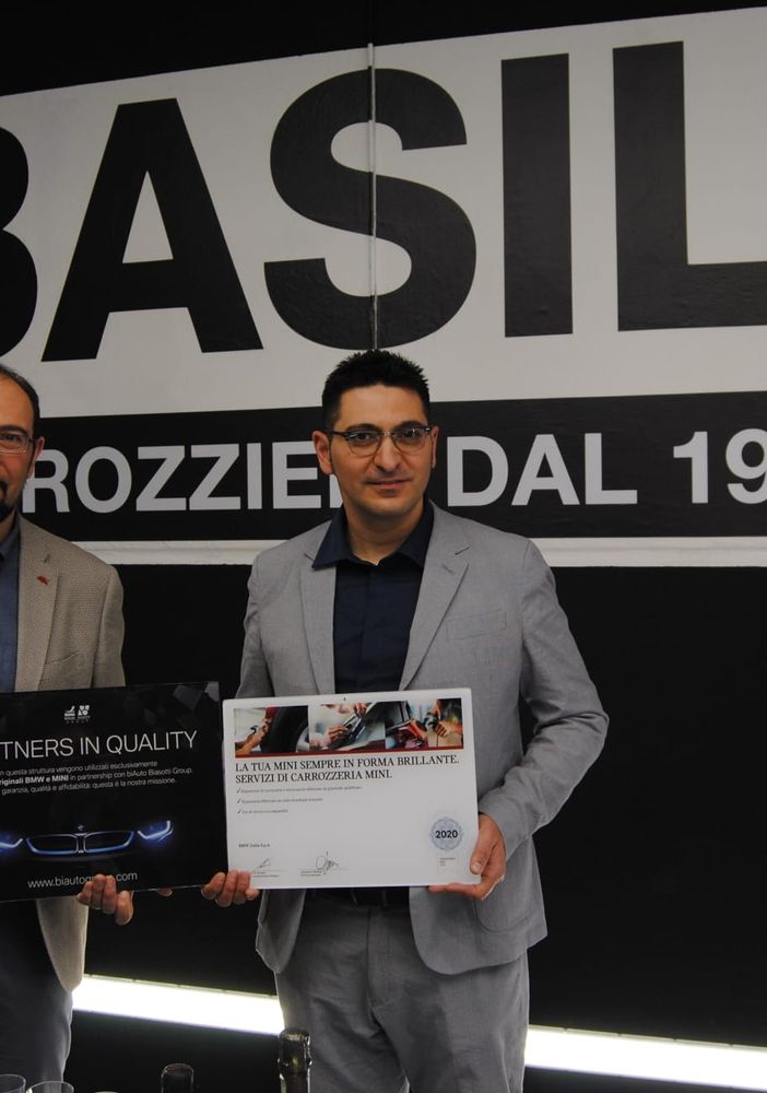I Fratelli Basile diventano Carrozzeria Approved BMW e MINI: stretto l'accordo con Biauto Group
