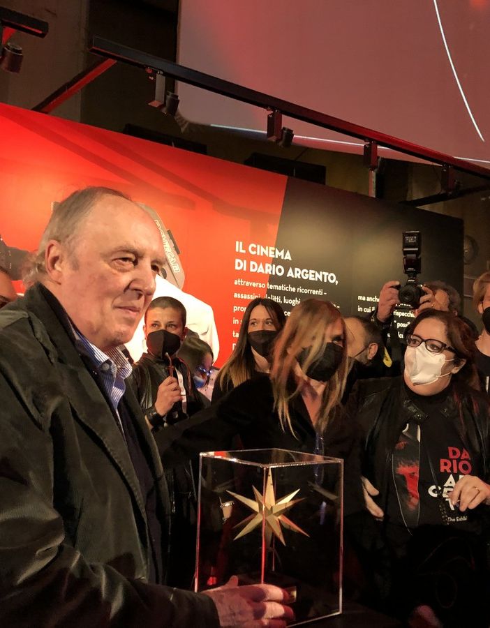 Dario Argento si racconta al Museo del Cinema: &quot;Ho paura della guerra, ma è vita reale. Non la racconto nei miei film&quot;