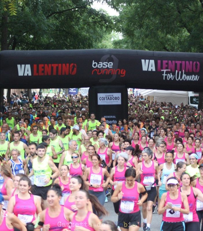 Va Lentino for Women: 2 mila iscritti alla 15esima edizione della corsa in memoria di Alberto Trombetta