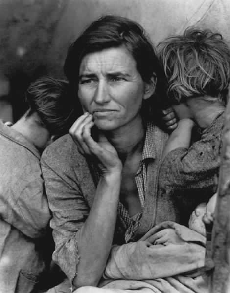 Dorothea Lange - Migrant Mother, Nipomo, CA, 1936