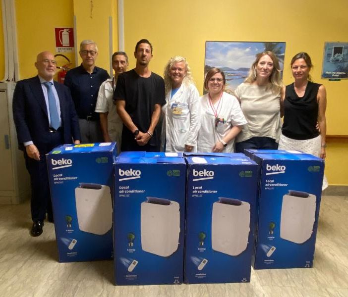 Music for Life: grazie all'evento di raccolta fondi donati 11 condizionatori alle Molinette