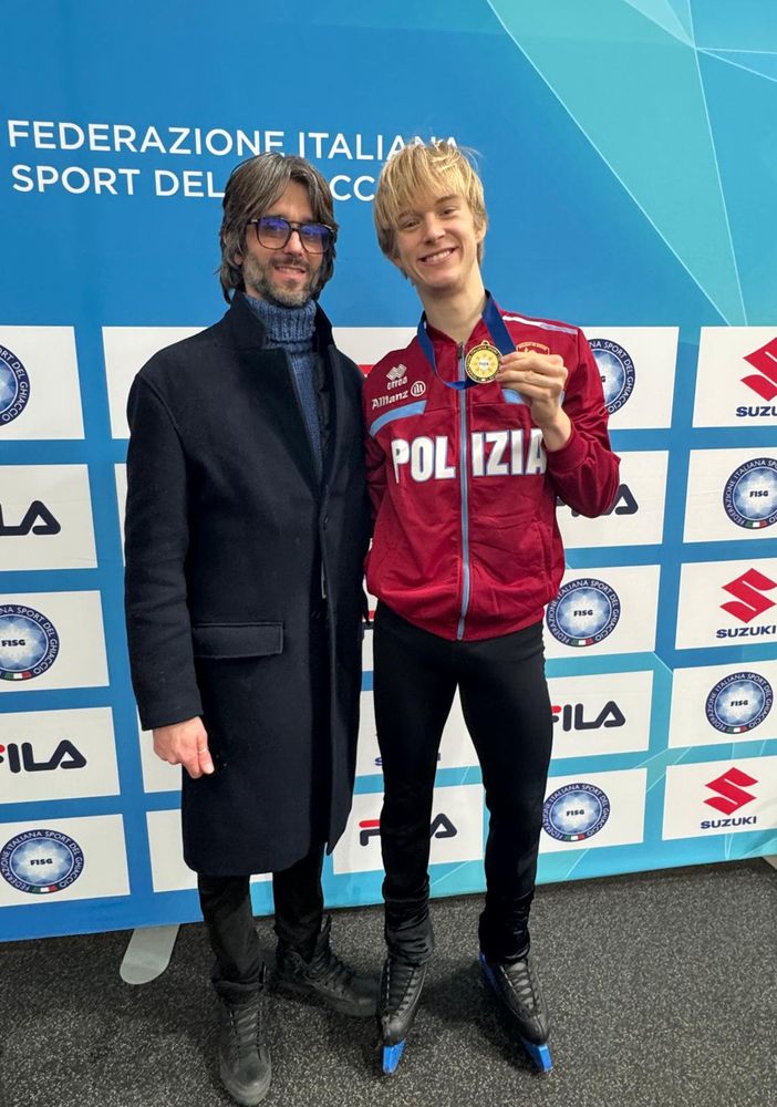 Daniel Grassl, il campione italiano in carica dell’Ice Club Torino convocato alle Universiadi 2025