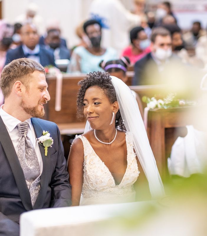 Foto di archivio di un matrimonio