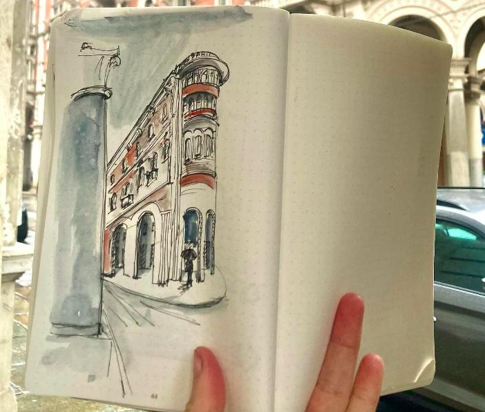 Precettoria di Sant’Antonio di Ranverso: doppio appuntamento con il disegno dal vivo con Urban Sketchers e Francesca Moscardo