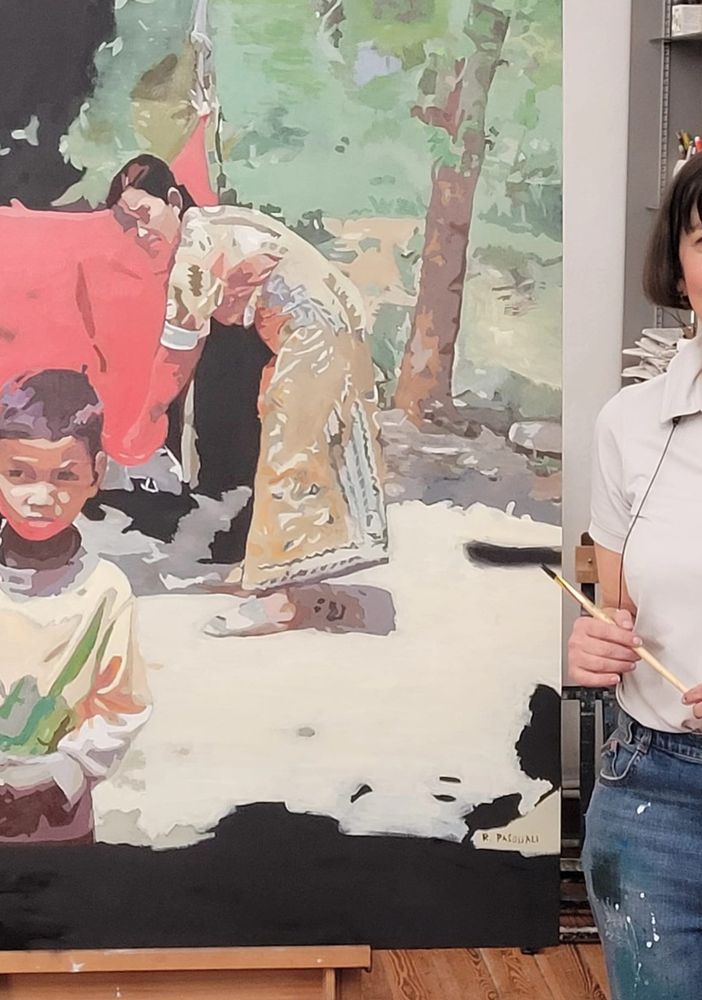 Alla Biennale d'Arte di Varallo, anche la torinese Raffaella Pasquali